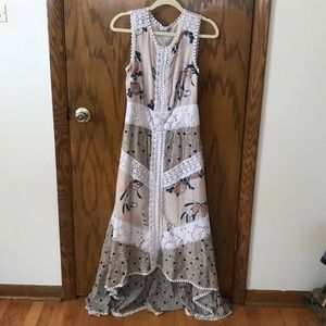 Anthropologie leifnotes dress